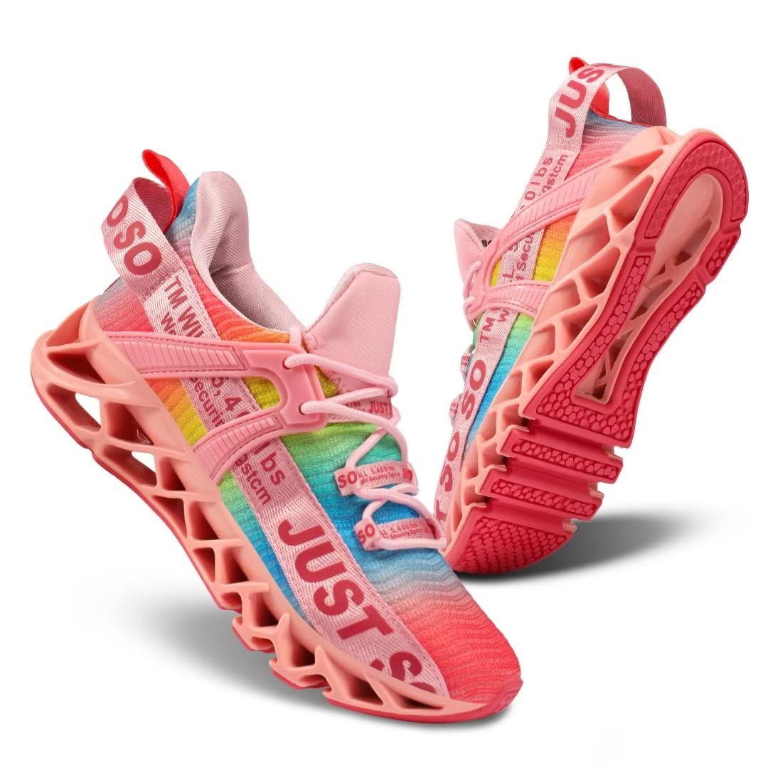 UMYOGO Women's Running Shoes - Non-Slip Athletic Sneakers for Tennis, Walking & Training | Lightweight Blade Design for Comfort & Performance | Perfect for Gym, Jogging & Outdoor Activities
