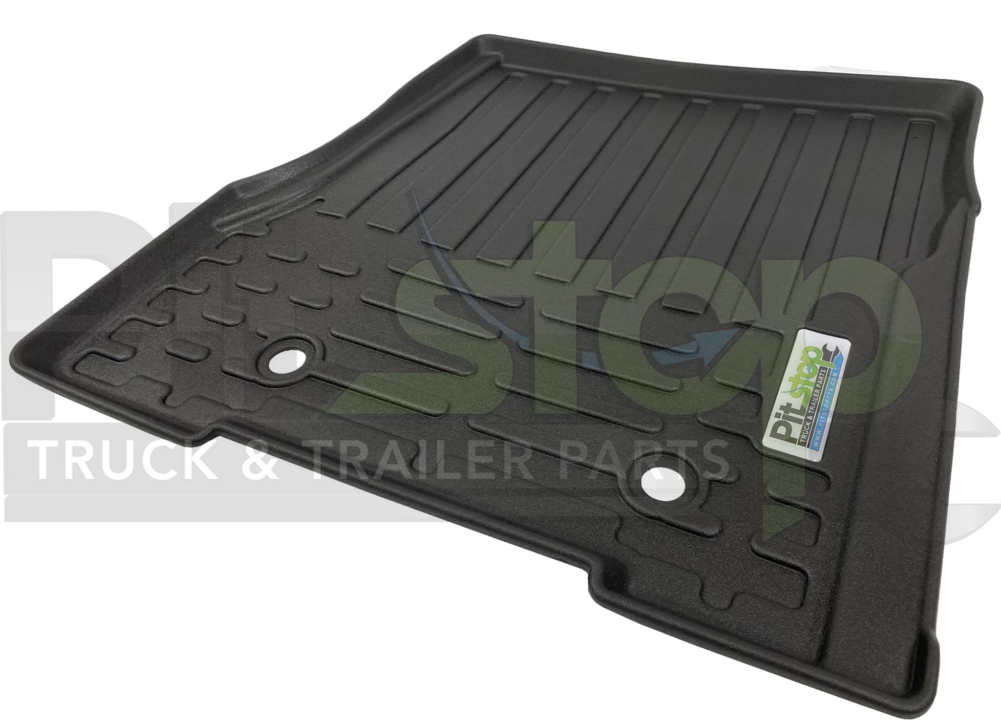 Durable Thermoplastic All-Weather Floor Mats 3-Piece Set for Volvo VNL 2004-2017 - Heavy Duty Protection Against Mud, Snow & Spills - Perfect for Truckers & Long Haul Drivers