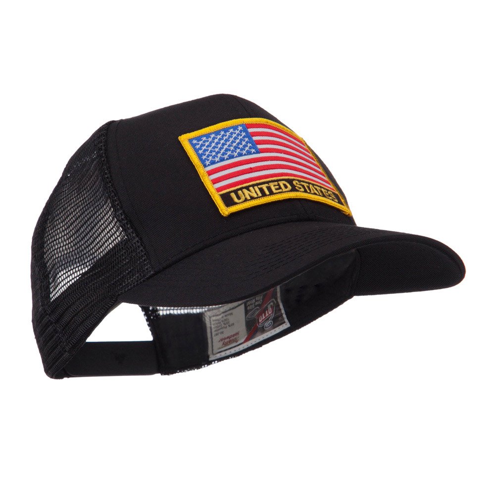 USA Canada Mexico Flag Letter Patched Mesh Baseball Cap - Adjustable Snapback Hat for Men & Women - Perfect for Sports, Outdoor Activities and Patriotic Events