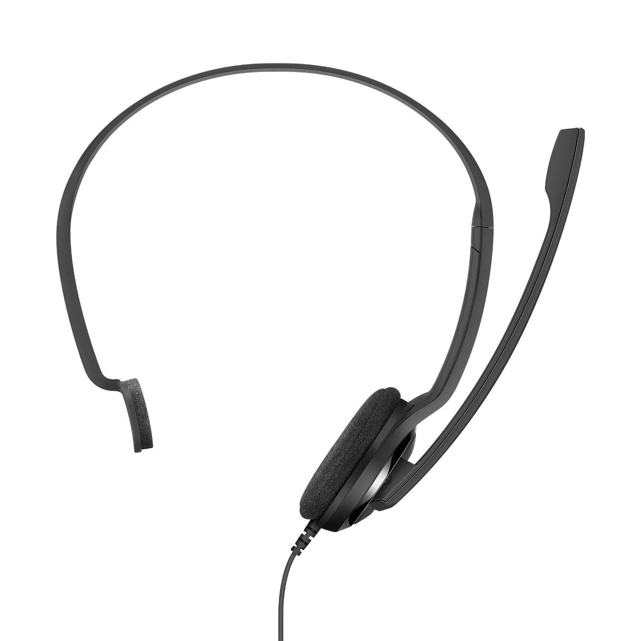 EPOS PC 8 USB On-Ear Stereo Gaming Headset with Noise Cancelling Microphone, Inline Volume & Mute Control, Lightweight Single-Sided Design for PC, Laptop, VoIP Calls & Online Meetings - Perfect for Work from Home & Remote Learning