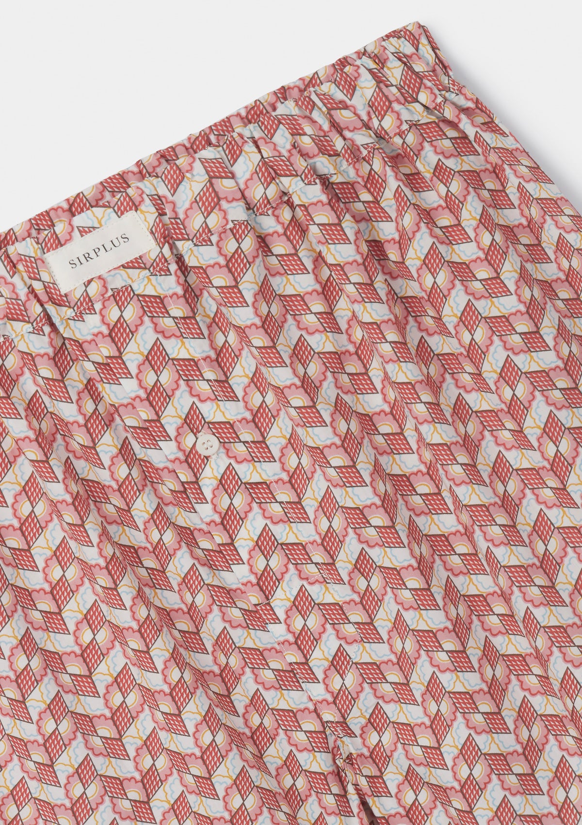 Premium Liberty Fabric Refraction Red Boxer Shorts for Men - Comfortable & Stylish Underwear for Casual Wear, Sleep & Lounge