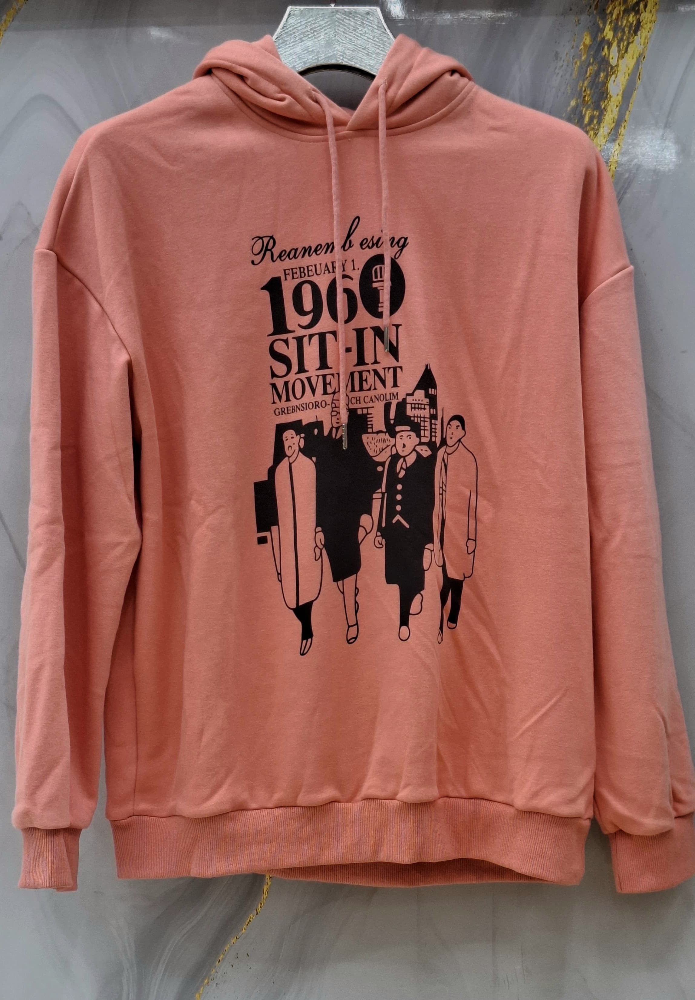 Trendy Graphic Print Hooded Sweatshirt for Men & Women | Comfortable Pullover Hoodie | Perfect for Casual Wear, Street Style & Outdoor Activities