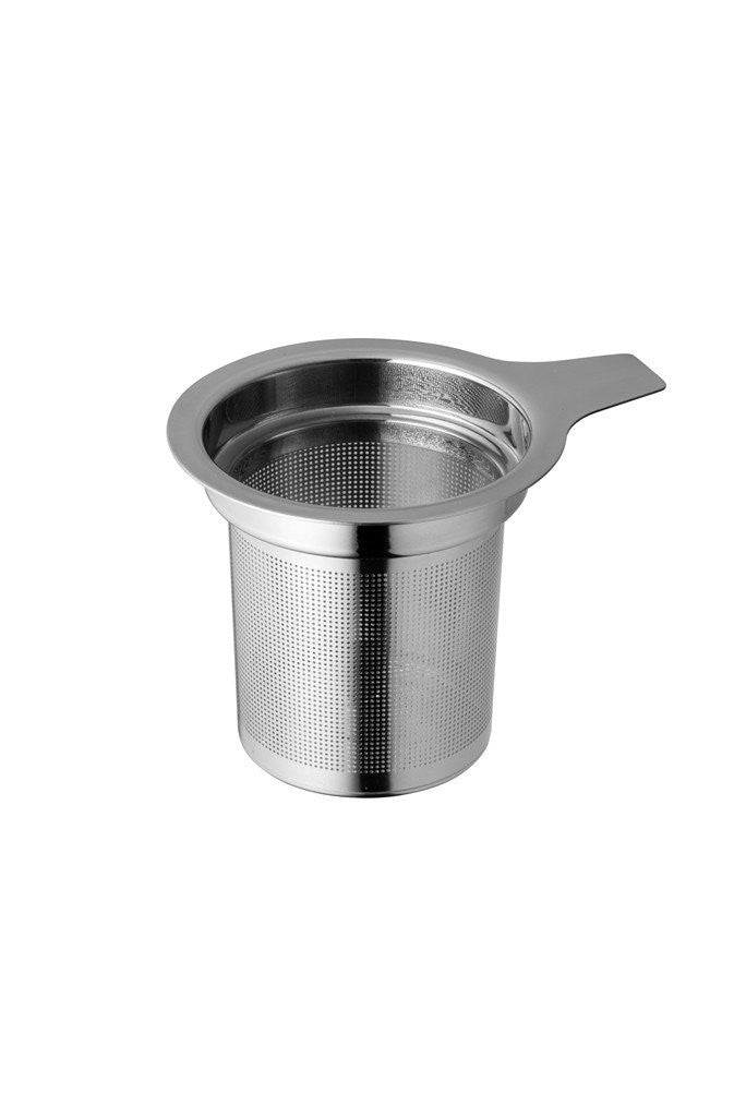 Avanti Stainless Steel Universal Large Tea Strainer - Fine Mesh Infuser for Loose Leaf Tea, Herbs & Spices - Perfect for Iced Tea, Cold Brew & Hot Tea Brewing at Home or Office