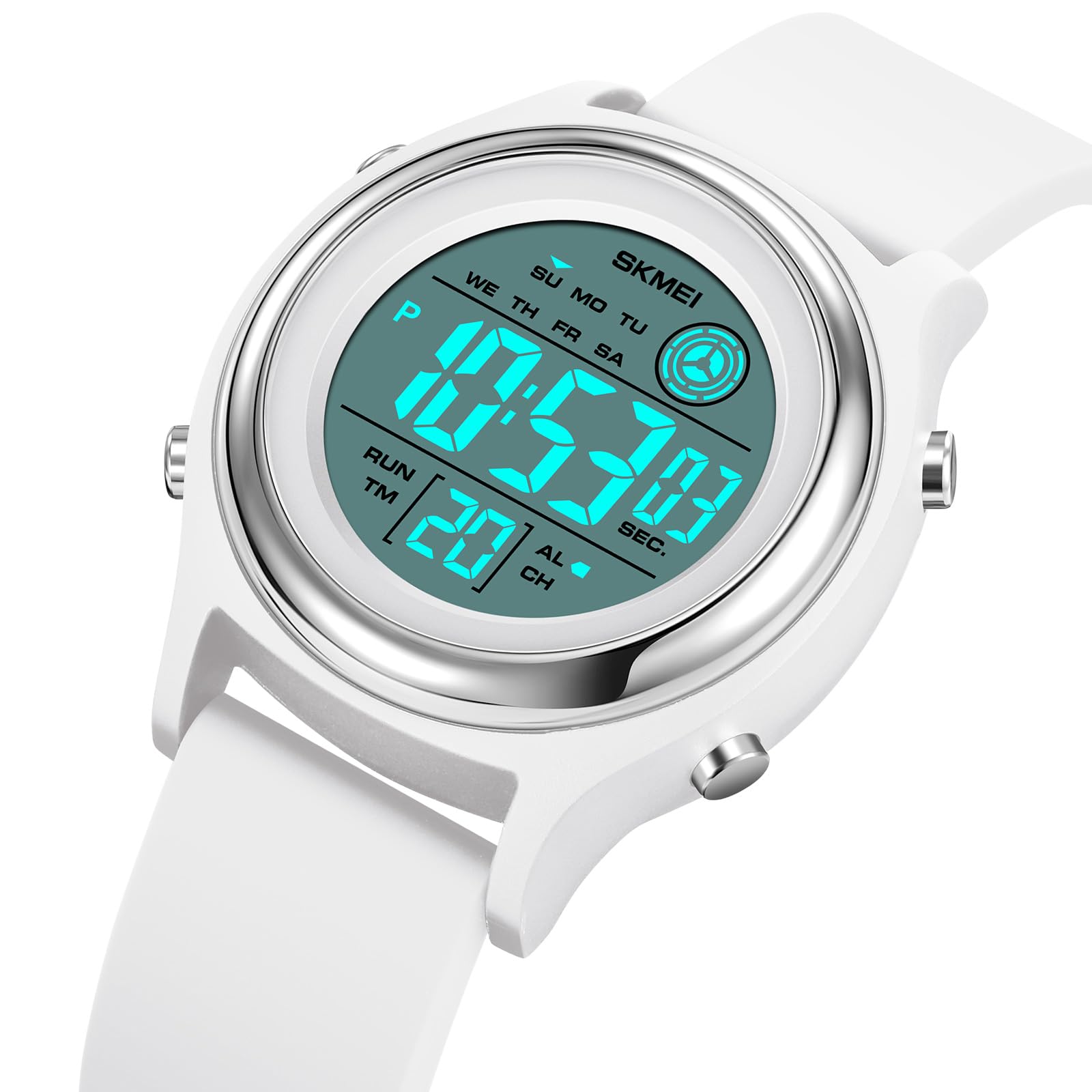 FANMIS Unisex Digital Sports Watch - Waterproof, Luminous, Multi-Functional Minimalist Design for Students & Outdoor Activities | Perfect for Running, Swimming, Gym & Daily Wear