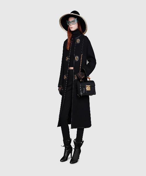 Gucci Padlock Small Bamboo Shoulder Bag for Women - Black Leather Crossbody Purse with Gold Hardware | Perfect for Work, Travel & Evening Events