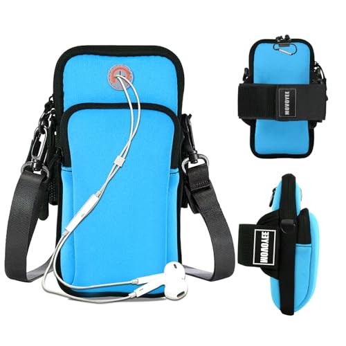 8-Blue with Crossbody Strap&Hook