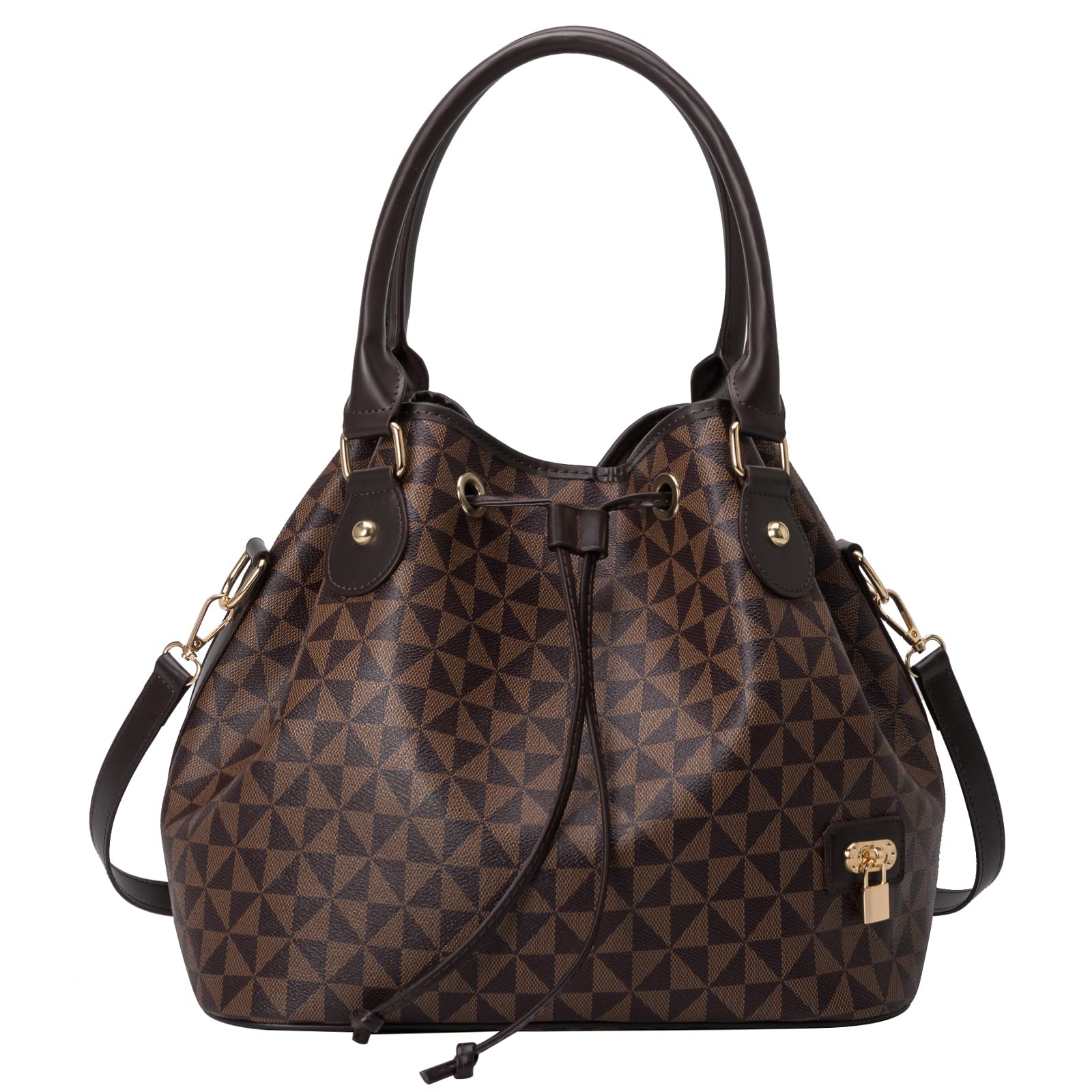 Stylish Women's PU Leather Handbag - Top Handle Shoulder Bag & Crossbody Tote Purse for Work, Travel & Daily Use | Fashionable Luxury Designer Bag for Women