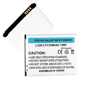 Original Samsung Galaxy S3 Battery with NFC - High Capacity Replacement Battery & Blue Protective Cover - Perfect for Extended Use, Travel, and Everyday Smartphone Needs