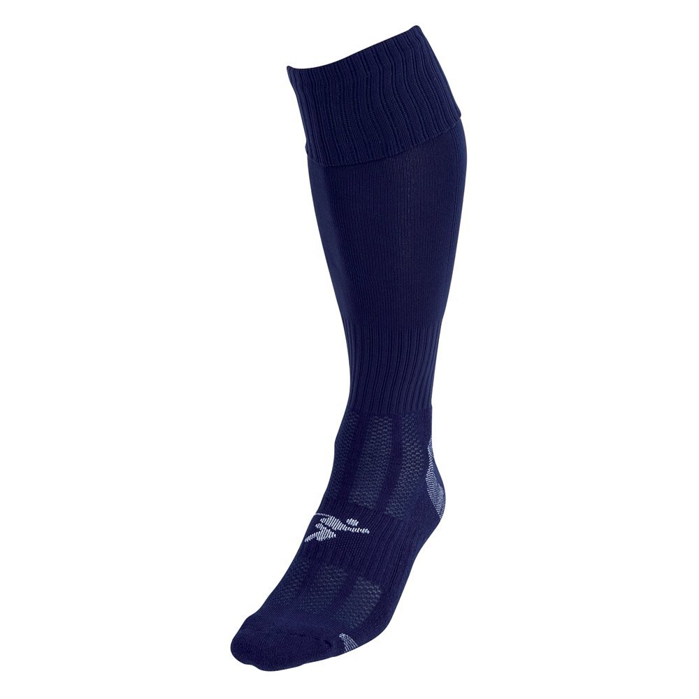 Precision Plain Pro Football Socks for Kids - White - Breathable Athletic Socks for Youth Soccer, Running & Training - Junior Sports Socks with Arch Support & Cushioned Sole