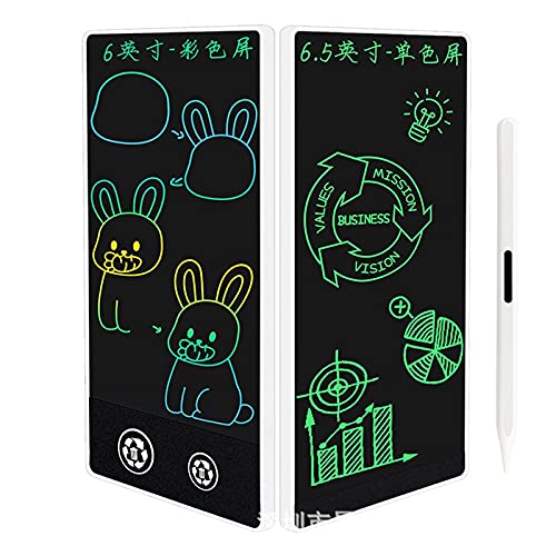 Double-Sided Full Screen LCD Writing Tablet - Digital Handwriting Board & Drawing Pad for Kids & Adults - Perfect for Note Taking, Doodling, and Creative Sketching at Home, School, or Office