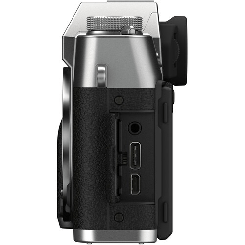 FUJIFILM X-T30 II Mirrorless Digital Camera Body Only Silver - Compact Travel Camera for Vlogging, Street Photography & Content Creation
