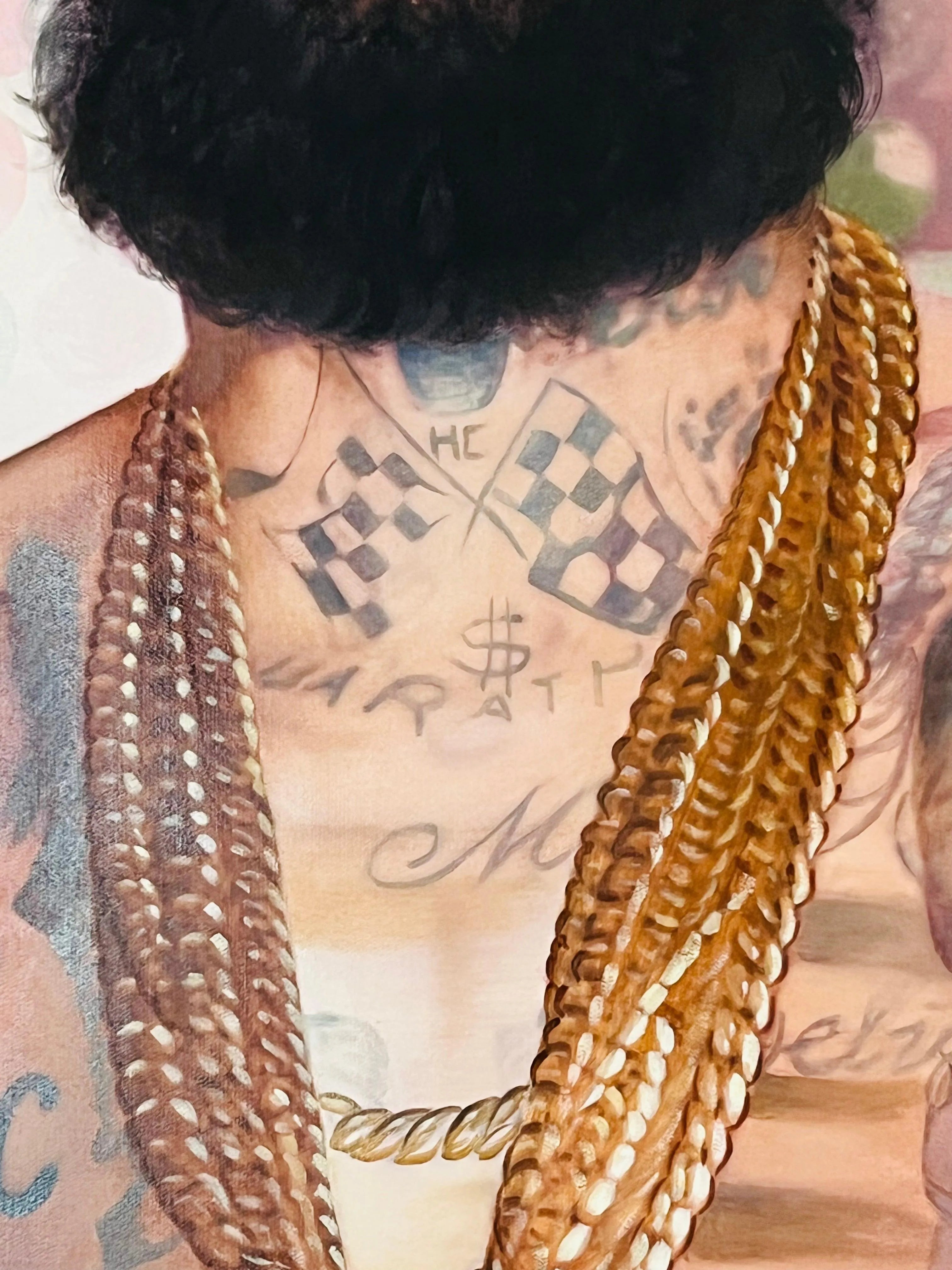Original Nipsey Hussle Oil Painting - Hand Painted Realism Portrait - Authentic Artwork for Home Decor, Office & Gifts