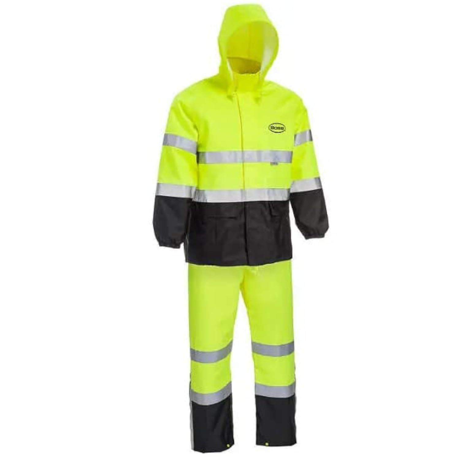 BOSS Tools Waterproof Rain Suit for Men & Women - Lightweight & Breathable Outdoor Rain Gear for Hiking, Camping, and Work