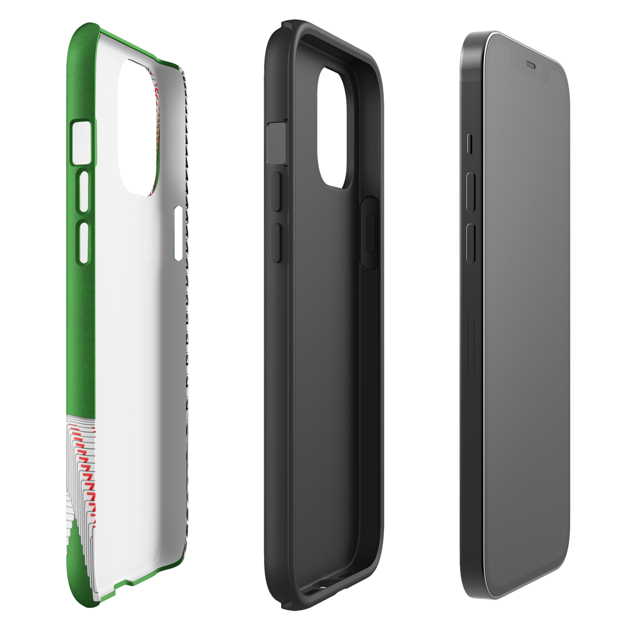 Microsoft Solitaire Bouncing Cards Durable Phone Case for iPhone - Perfect for Gaming Enthusiasts & Office Workers