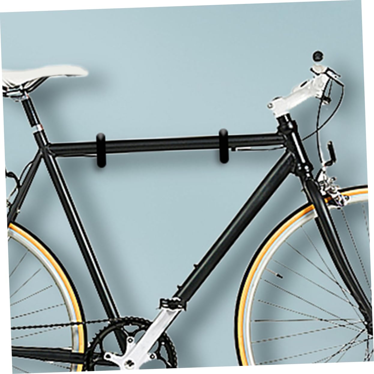 8-Piece Jojofuny Bike Hooks - Heavy Duty Carbon Steel Bicycle Rack for Garage, Wall & Ceiling Mount - Perfect for Storing Electric Bikes, Mountain Bikes & Road Bikes - Space Saving Bike Storage Solution for Home & Garage Organization