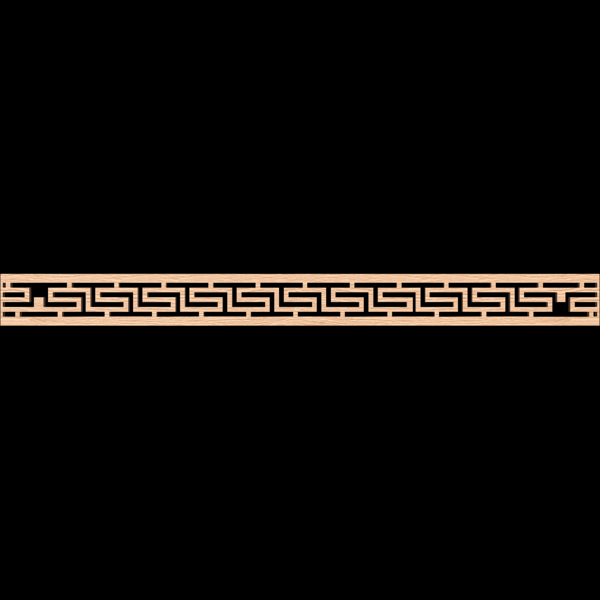 Tulum Fretwork Moulding - Decorative Wood Trim for Home & Furniture DIY Projects - Perfect for Wall Paneling, Cabinets, and Interior Design Accents