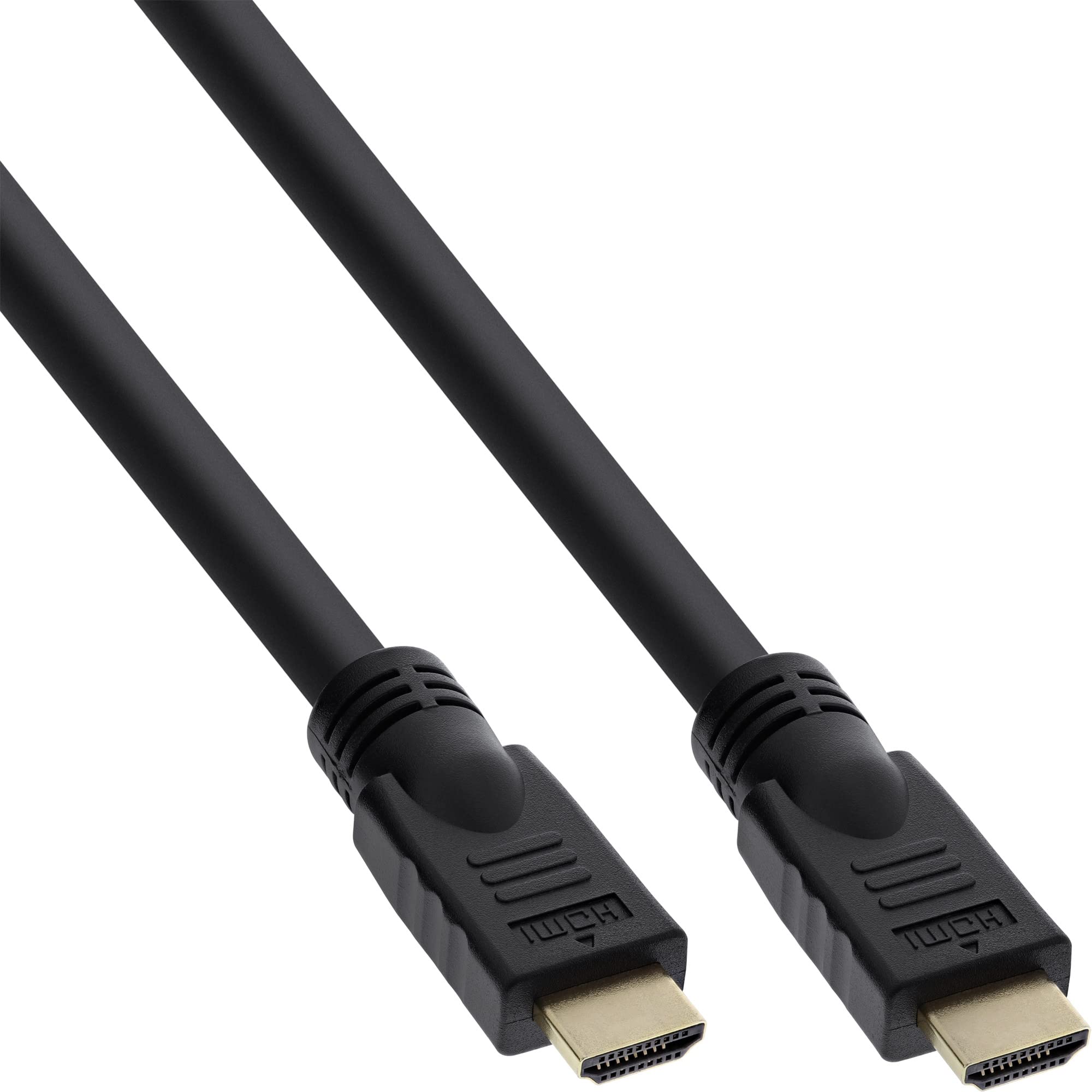 10m Male to Male High Speed HDMI Cable with Ethernet - Gold Plated Connectors, 4K 60Hz, HDR, 18Gbps, Black - Perfect for Home Theater, Gaming, and 4K TV Setup