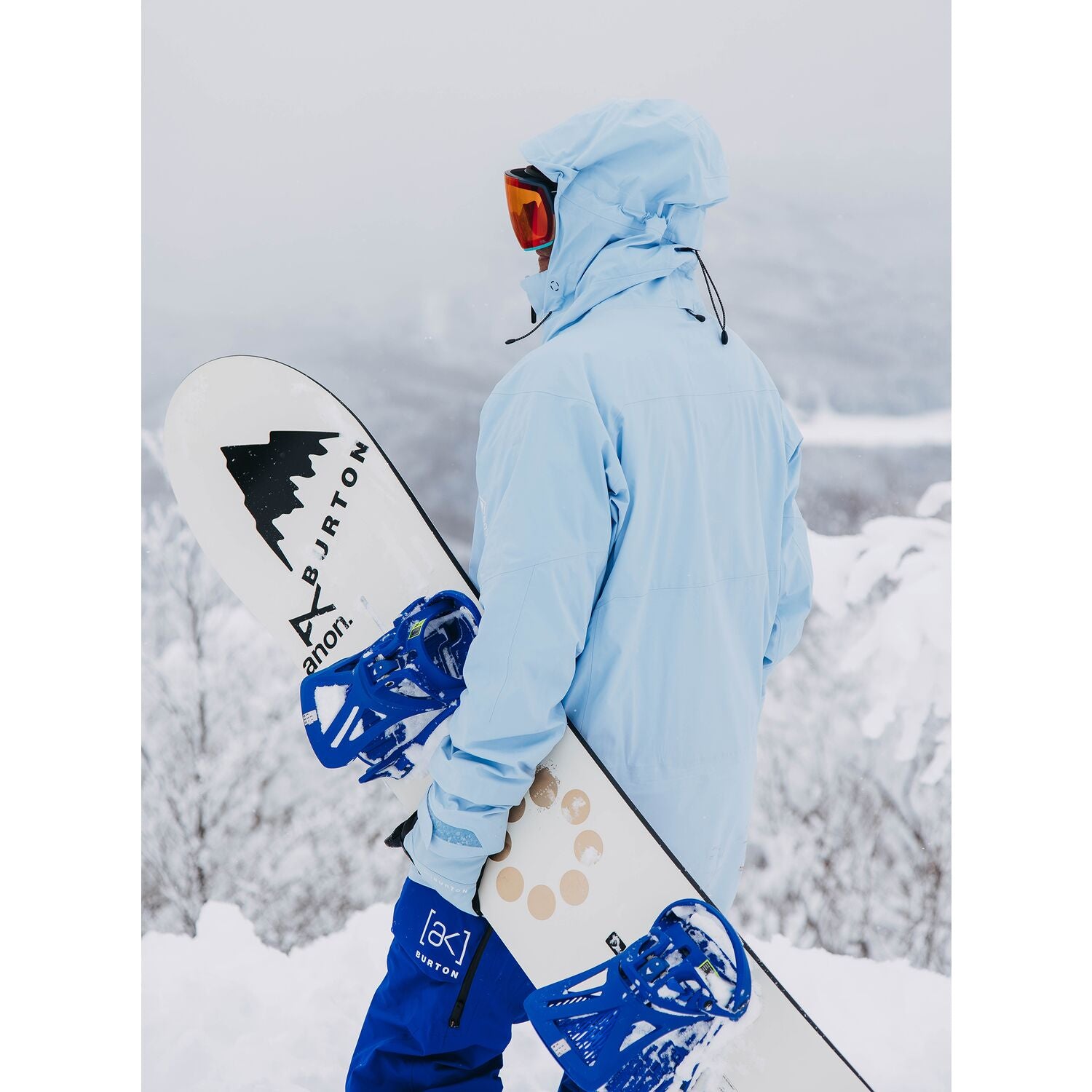 Burton AK Gore-Tex Hover Stretch Men's Waterproof Jacket 2024 - Lightweight Winter Snowboard Coat for Skiing & Outdoor Adventures