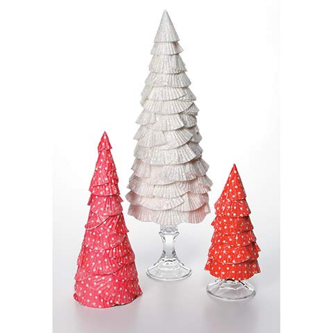 3PCS Paper Mache Craft Cones - Open Bottom Cardboard DIY Gnomes, Ornaments & Tree Decorations for Fall, Halloween, Christmas - 3 Sizes (13.75x5, 10.63x4, 7x3 inches) - Perfect for Holiday Crafts, Home Decor & DIY Art Projects
