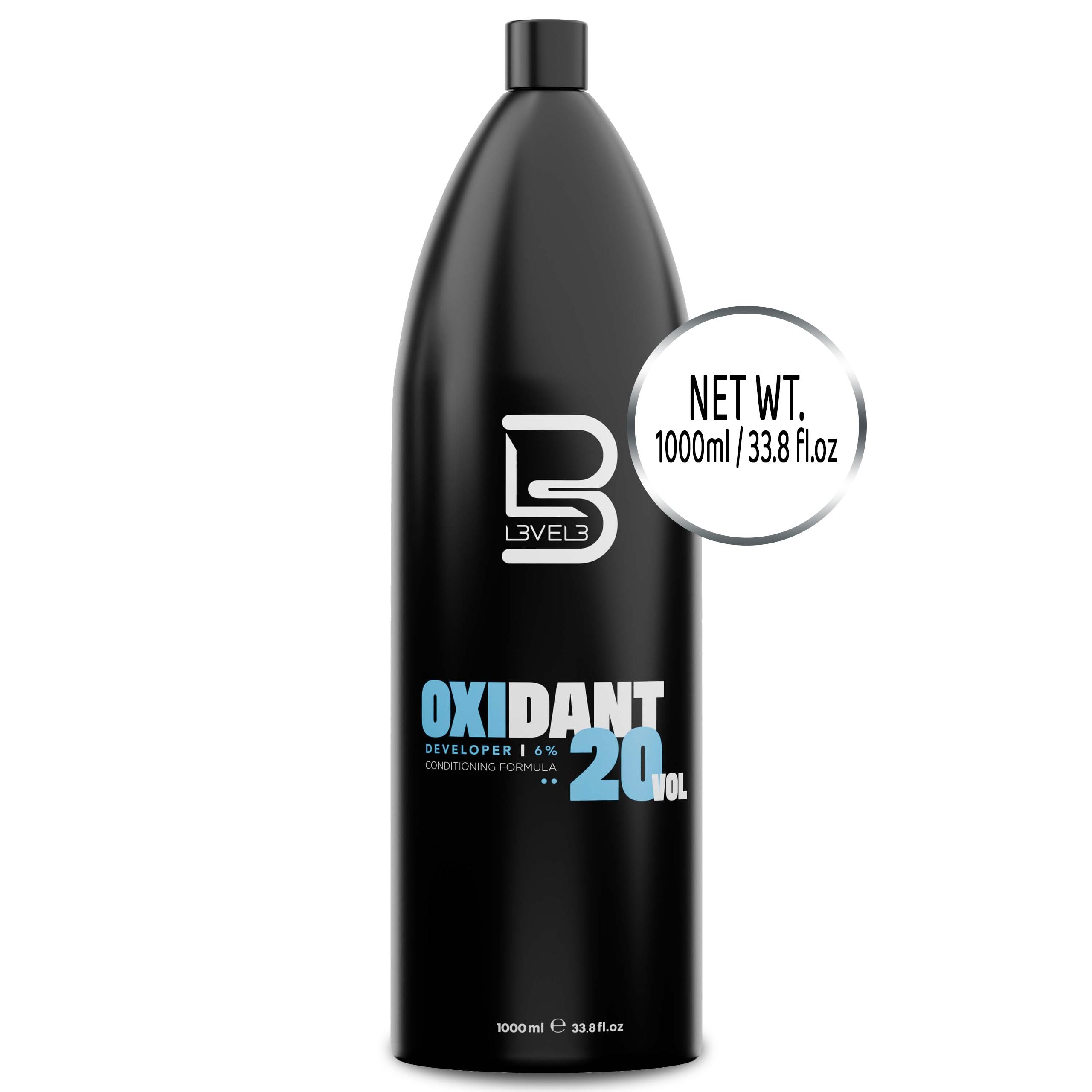 Level 3 Oxidant Hair Developer Cream - Professional Hair Dye & Bleach Developer for Salon & Home Use - Perfect for Lightening, Coloring & Highlighting Hair