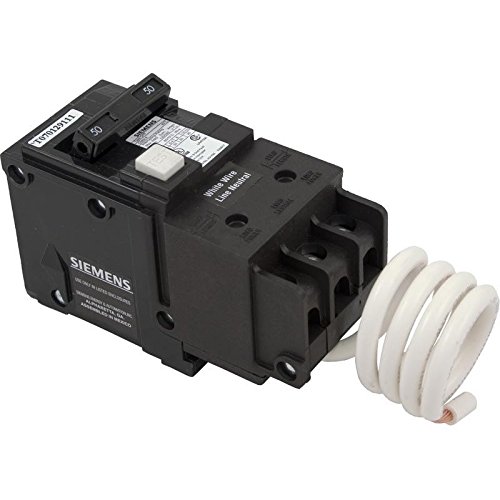 Siemens QF250.A 50 Amp 120V/240V GFCI Circuit Breaker - J&J Electronics | Electrical Panel Upgrade, Pool Equipment & Hot Tub Protection