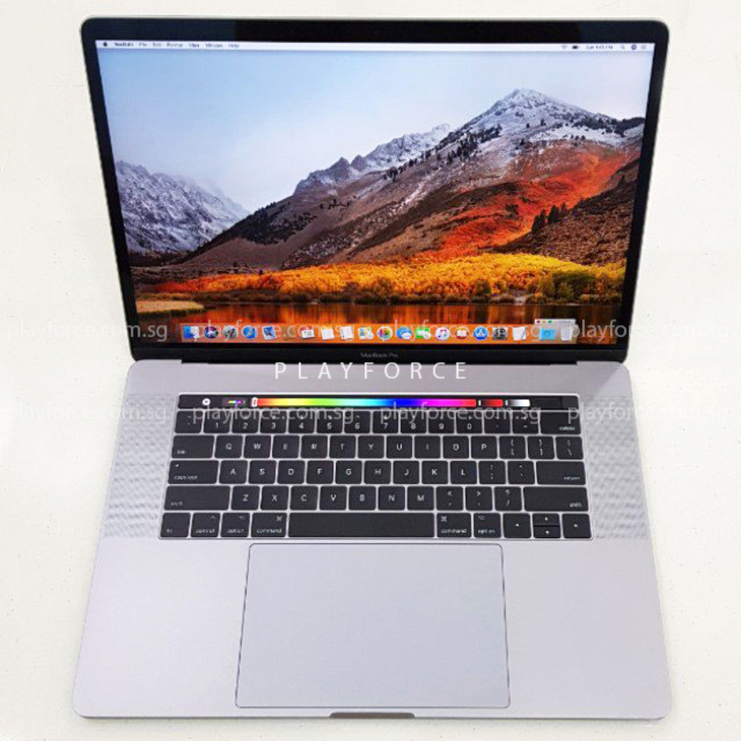 Upgraded Apple MacBook Pro 15-inch 2017 Model with Touch Bar - 1TB SSD Storage in Space Gray | Perfect for Graphic Design, Video Editing & Professional Work