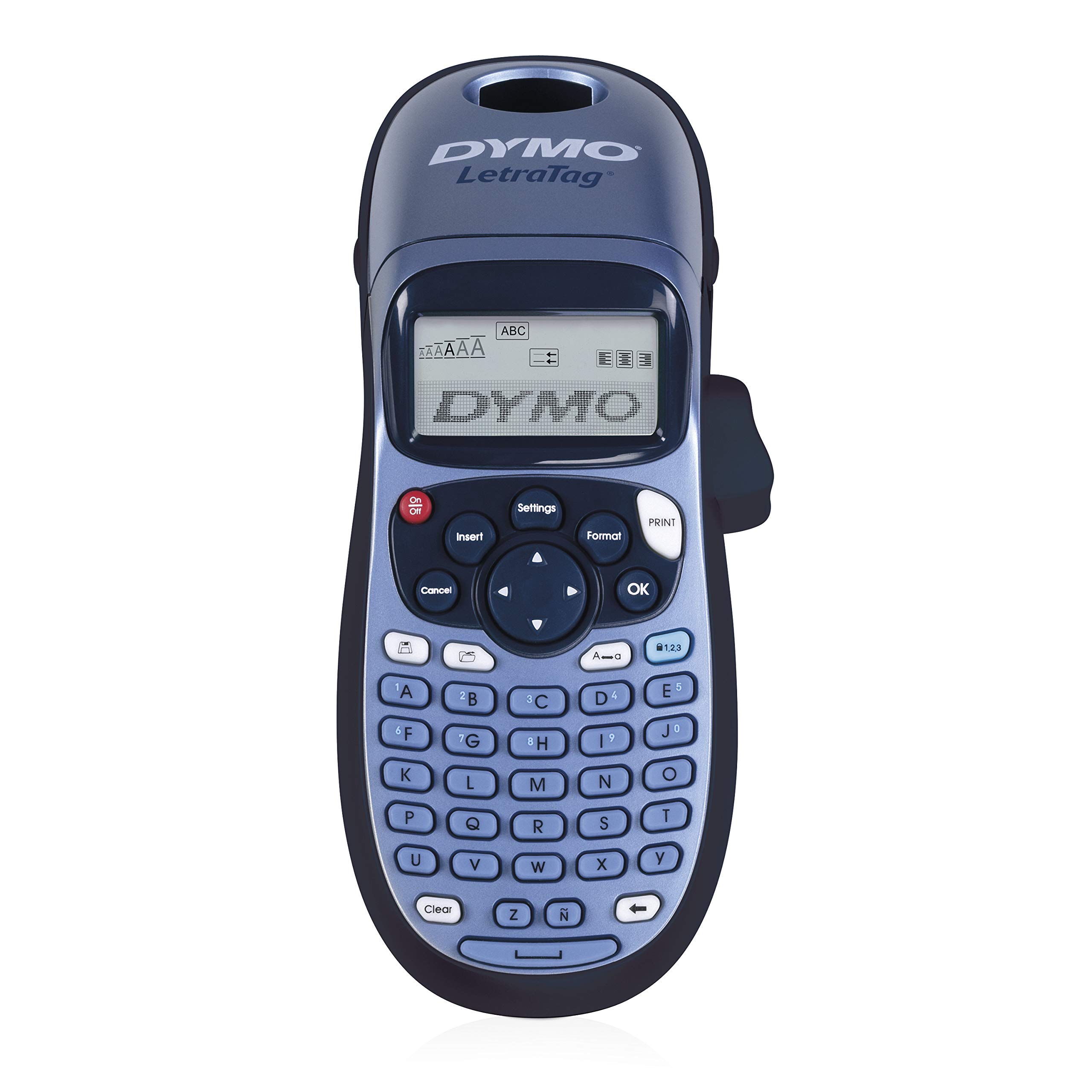 DYMO LetraTag LT-100H Handheld Label Maker for Home & Office Organization - Perfect for File Folders, Storage Boxes, School Supplies & Craft Projects