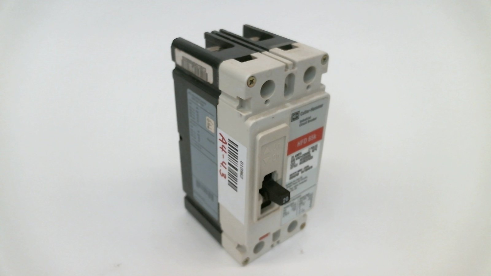 Eaton Cutler-Hammer Westinghouse HFD2020L (C-H) Circuit Breaker - 20 Amp 2 Pole 120/240V - for Residential & Commercial Electrical Panels