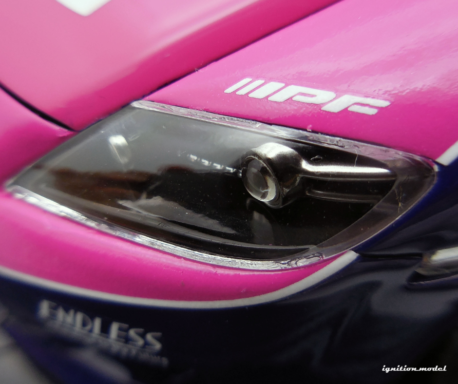 1:18 Scale Mazda RX-8 SE3P RE Amemiya Diecast Model Car - Blue & Pink Limited Edition - Perfect for Collectors, Display & Racing Enthusiasts