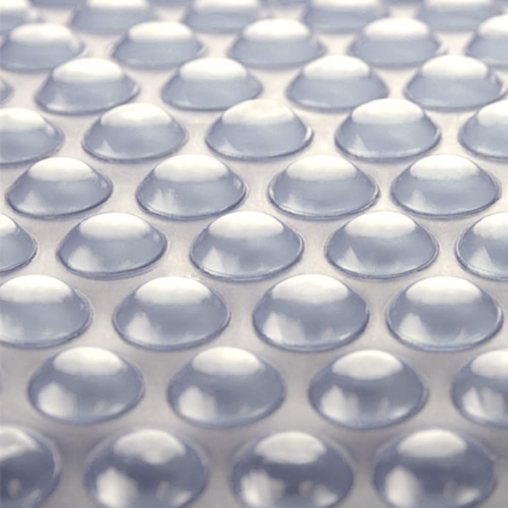 Sun2Solar Clear 30 ft Round Solar Pool Cover | 1600 Series | Heat Retaining Blanket for Inground & Above Ground Pools | Bubble Solar Heating Cover | Extend Swimming Season & Reduce Evaporation | Perfect for Backyard, Family Pool Parties & Summer Relaxation