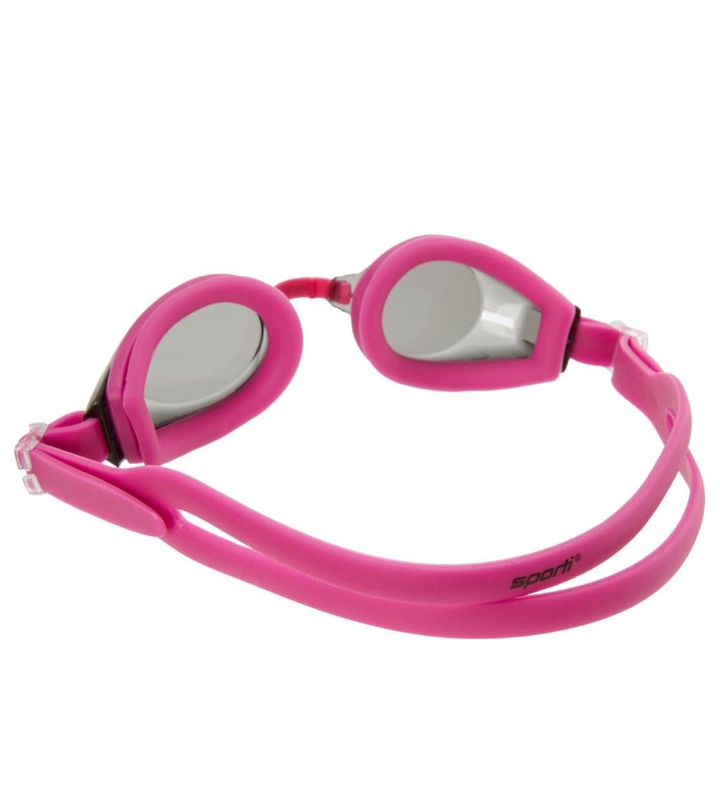 Sporti Unisex Adult Swimming Goggles - Anti-Fog & Shatter-Resistant Swim Goggles for Men & Women with Mirror/Non-Mirror Lens Options | Perfect for Lap Swimming, Triathlon Training & Recreational Water Sports