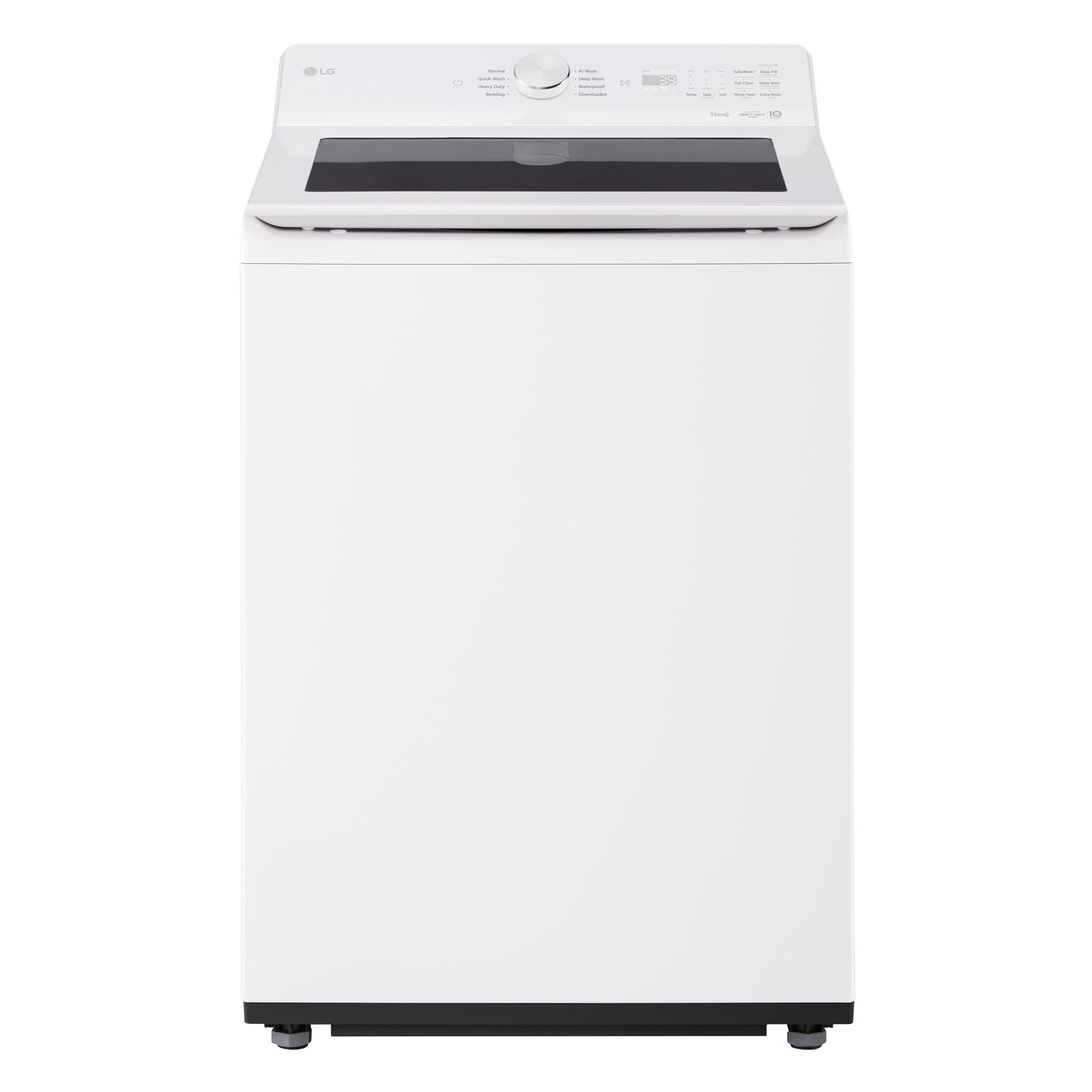 LG WT8205CW 5.6 Cu. Ft Mega Capacity Smart Top Load Washer with 4-Way Agitator - White | Energy Efficient, WiFi Enabled for Smart Home | Perfect for Large Families & Heavy Laundry Loads