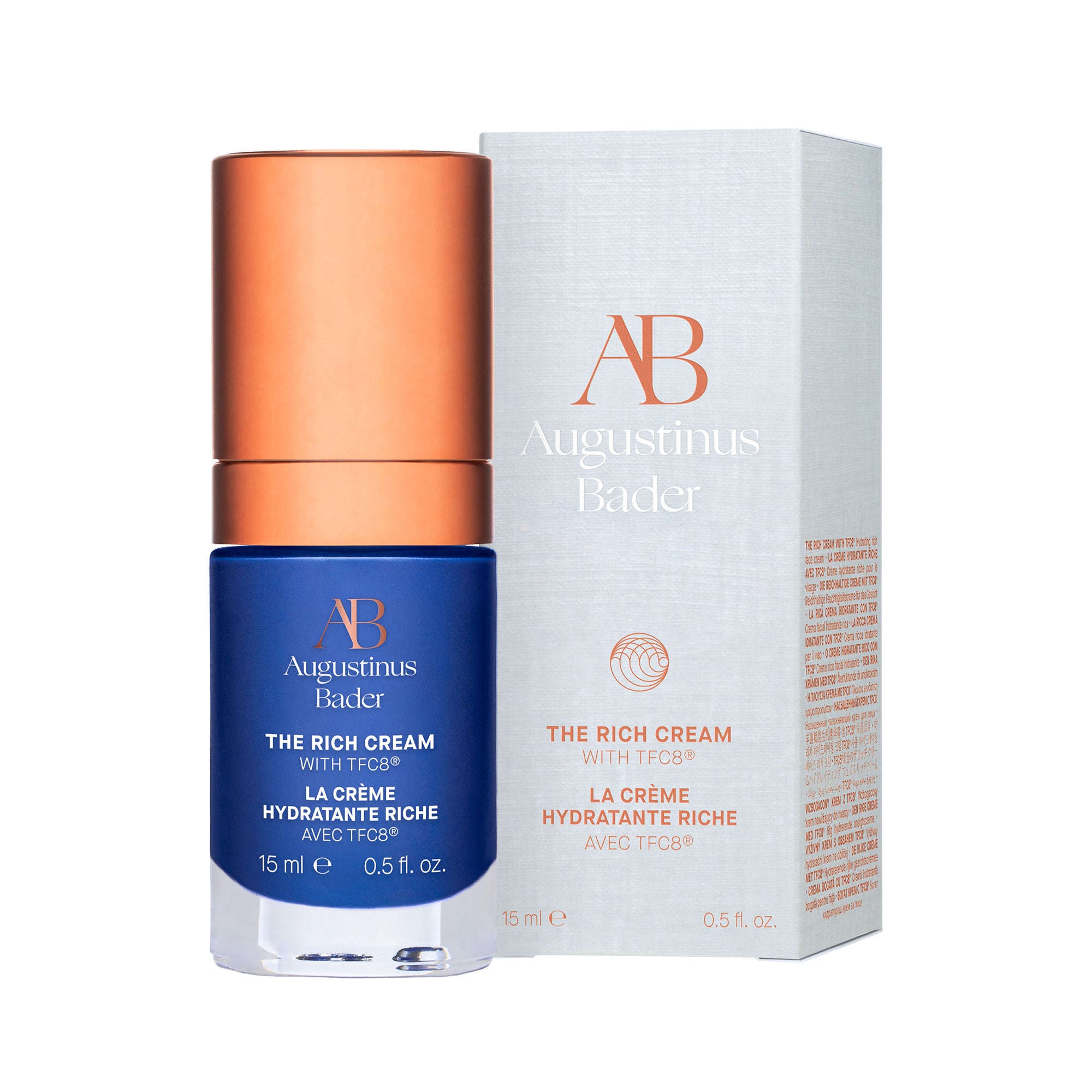 Augustinus Bader The Rich Cream - Luxury Anti-Aging Face Moisturizer for Dry Skin | Hydrating & Firming Cream for Women & Men | Perfect for Night Routine & Daily Skincare