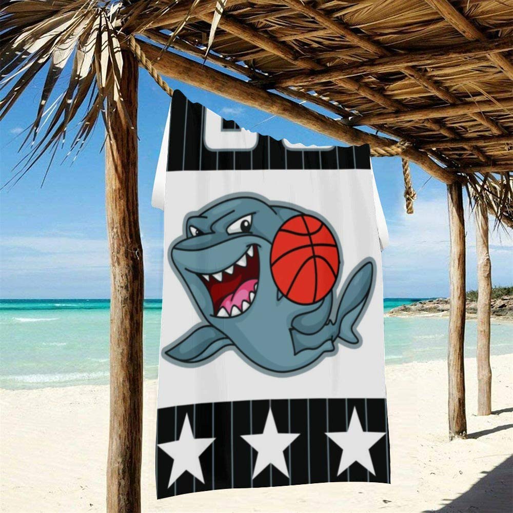 Custom Basketball Beach Towels - Personalized with Names & Numbers for Pool, Gym Gifts