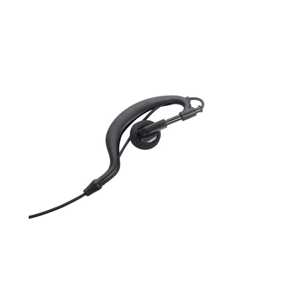 Sarcia G-Shape Walkie Talkie Headset with Mic & PTT - Compatible with BaoFeng UV-5R, BF-888S, Kenwood TK-2107, TK-3107 2-Way Radios (2 Pack) - Ideal for Security, Construction & Outdoor Adventures