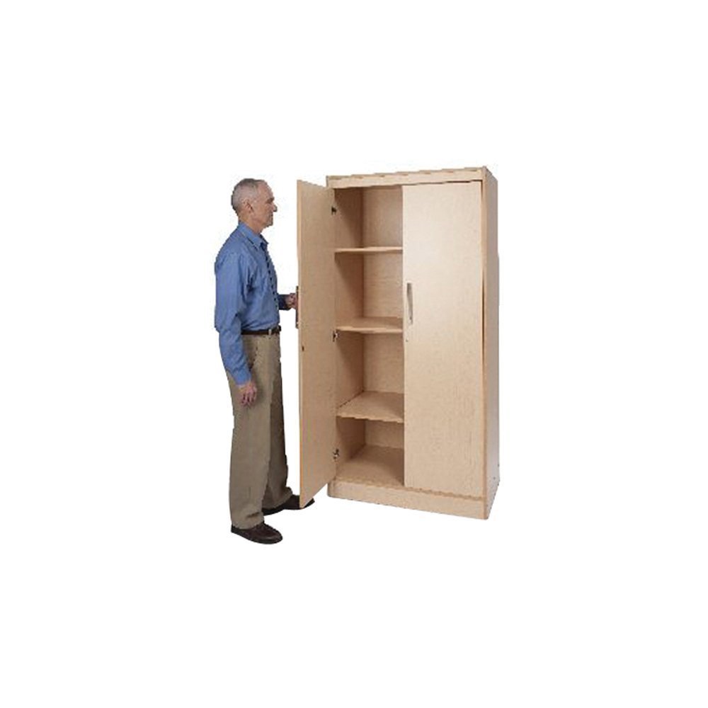 Heavy Duty Extra Wide Metal Storage Cabinet - Sturdy Organizer for Home, Office & Garage - Space Saving Solution for Small Spaces - Perfect for Organizing Clothes, Toys & Household Items - Ideal for Bedroom, Playroom, Laundry & Basement Storage - Great for Closets, Kids Rooms & Garages - Store Seasonal Wardrobes, Sports Gear, Toys & Home Supplies - Perfect for Home Organization & Decluttering