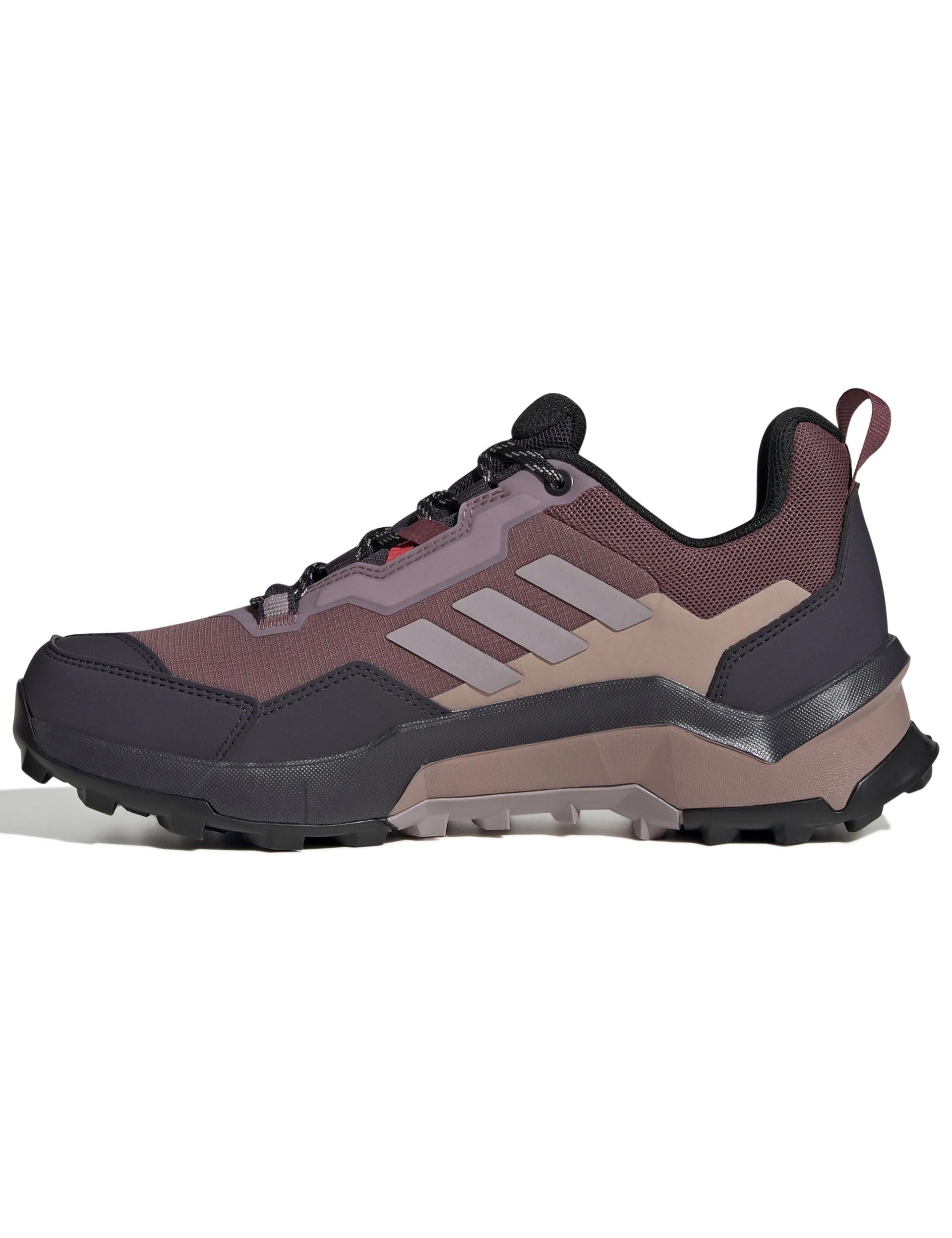 Terrex AX4 Gore-Tex Hiking Shoes for Men & Women - Waterproof Trail Running Shoes in Quiet Crimson/Preloved Fig/Warm Clay | Perfect for Outdoor Adventures, Mountain Climbing & Daily Wear
