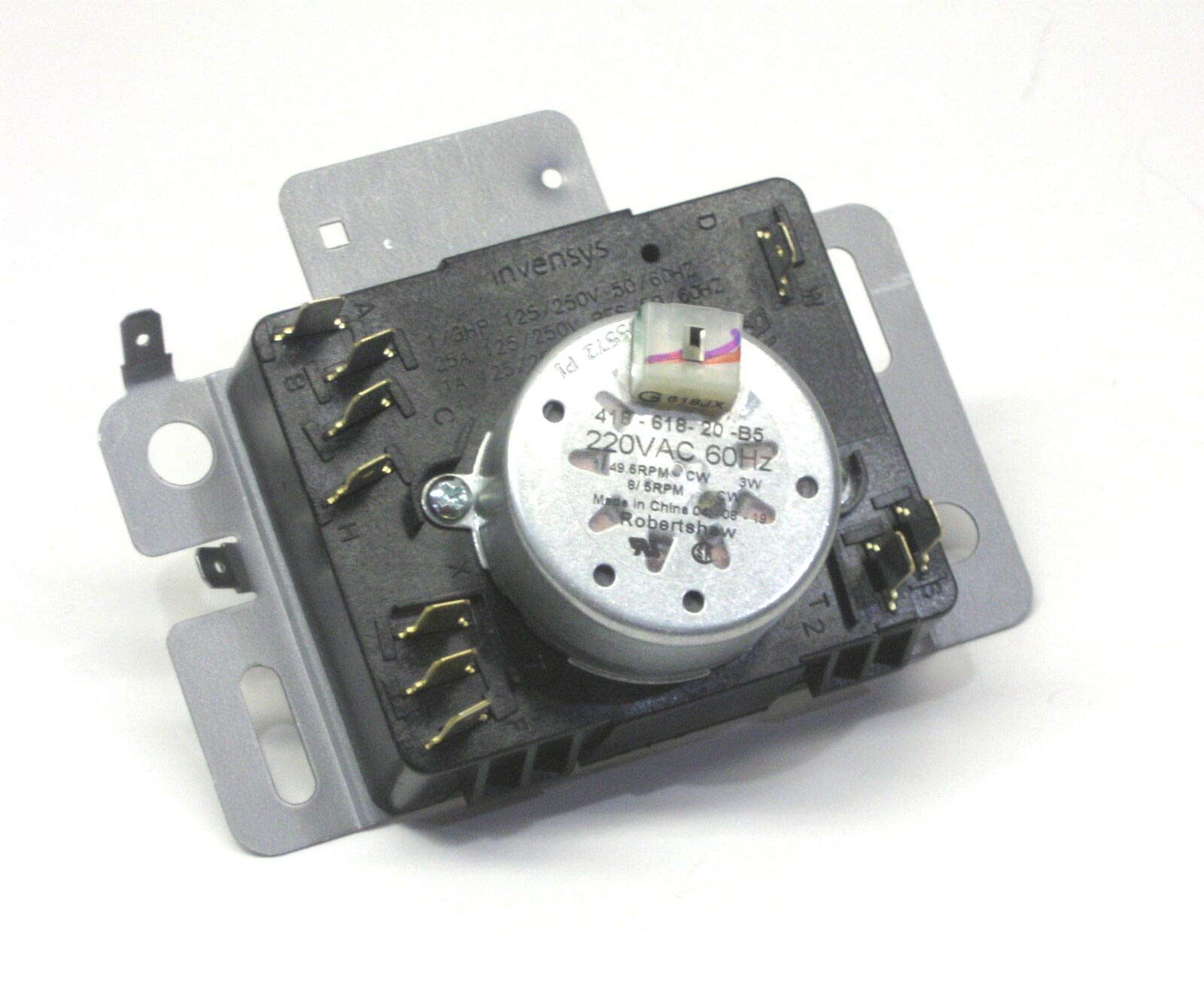 Dryer Timer Control WPW10436303 W10436303 AP6021393 PS11754717 Replacement Part for Admiral Dryers - Fixes Drying Issues, Easy Installation for Home Laundry Appliances