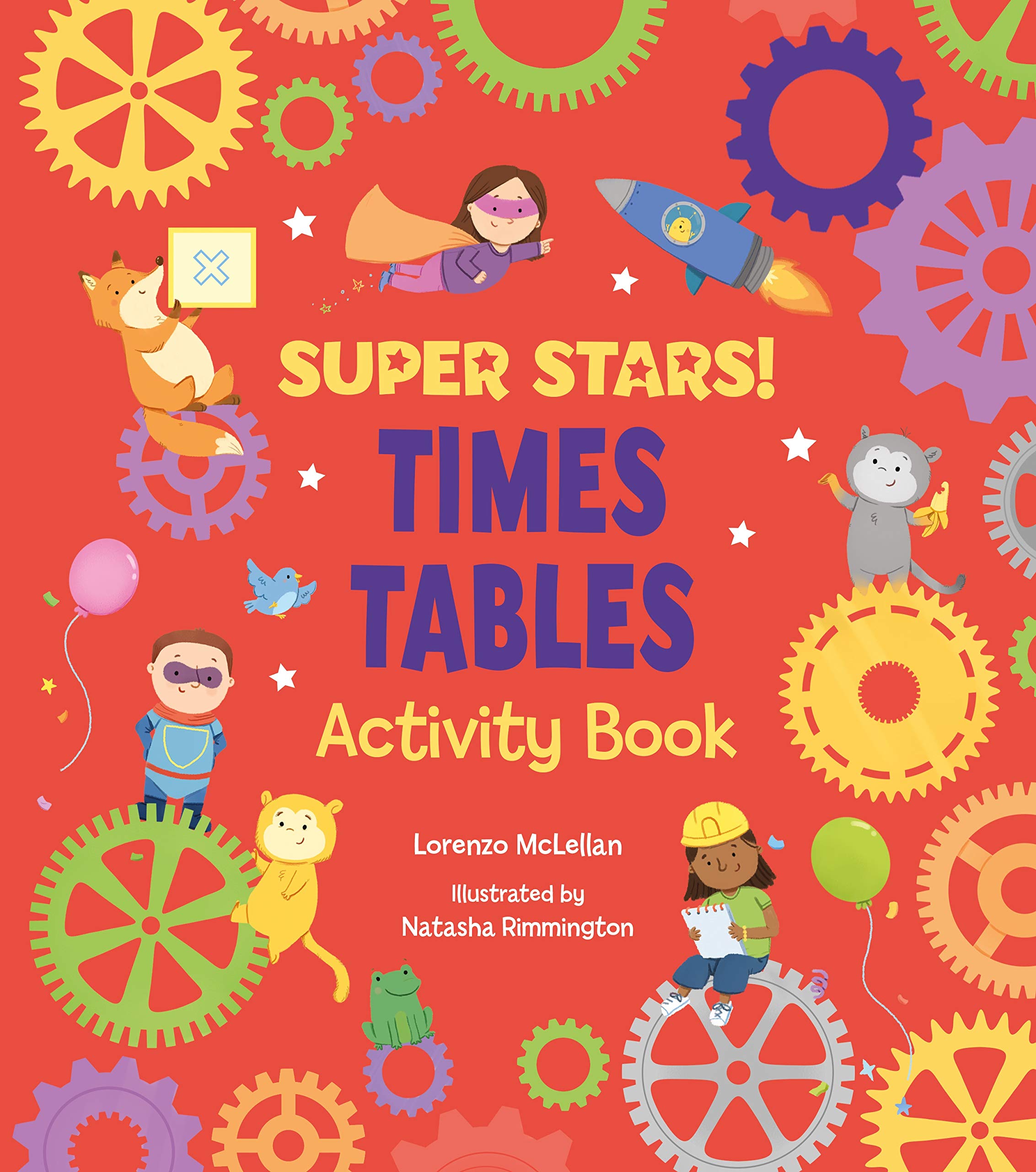 Super Stars! Times Tables Activity Book - Fun Math Learning for Kids | Perfect for Homeschooling & Classroom Practice