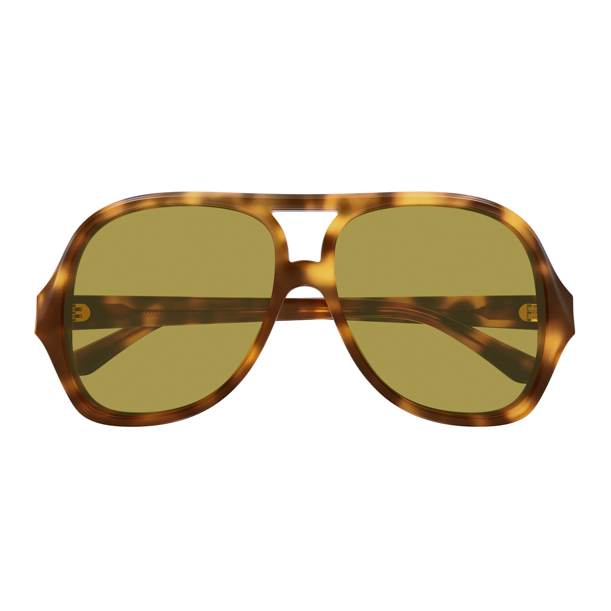 Chloe CH 0289 003 Tortoiseshell Sunglasses - Classic Aviator Style with UV400 Protection - Perfect for Driving, Beach & Outdoor Activities