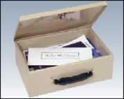 Fireproof Security Box - Heavy Duty Fireproof Safe for Documents, Cash & Valuables - Ideal for Home, Office & Travel Use