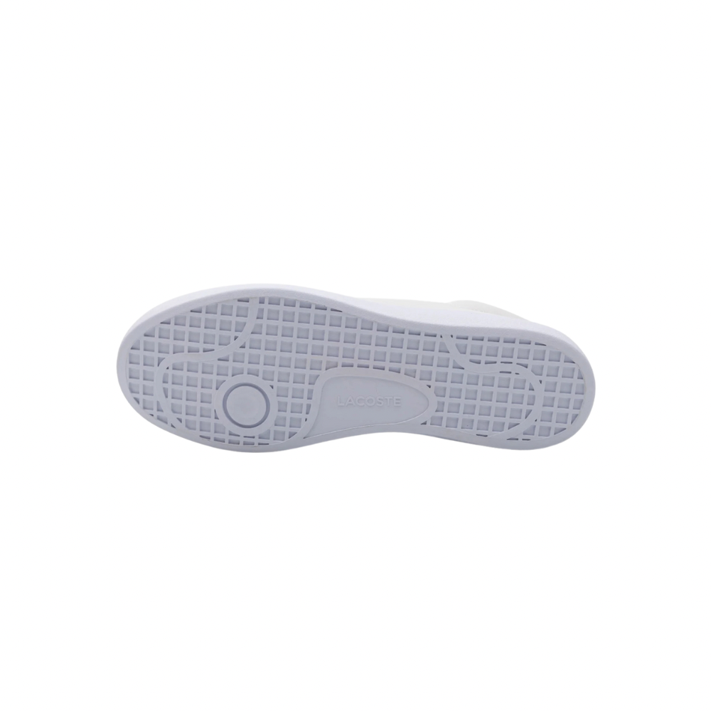 Lacoste Baseshot Evo 125 1 SMA White Tennis Shoes for Men - Premium White Sneakers for Casual Wear & Sports Performance