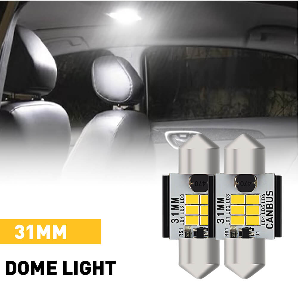 2016-2018 Nissan Altima LED Headlight Bulbs - High Brightness White Light Replacement for Daytime Running Lights & Night Driving