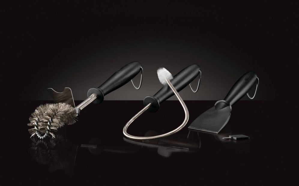 Napoleon Gas Grill Cleaning Tool Set 62045 - Premium BBQ Grill Brush, Scraper & Scrubber for Outdoor Cooking & Backyard Grilling
