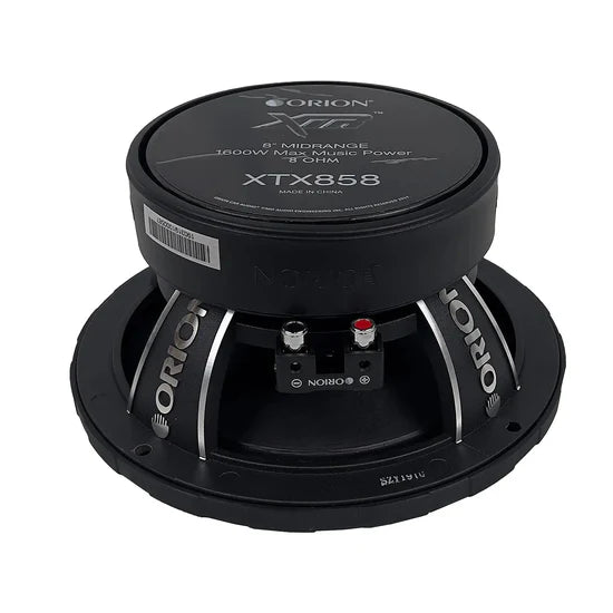 Orion XTR 8 High Efficiency Midrange Speakers 400 Watts RMS - Premium Car Audio for Clear Sound - Perfect for Car Audio Upgrades & Custom Sound Systems