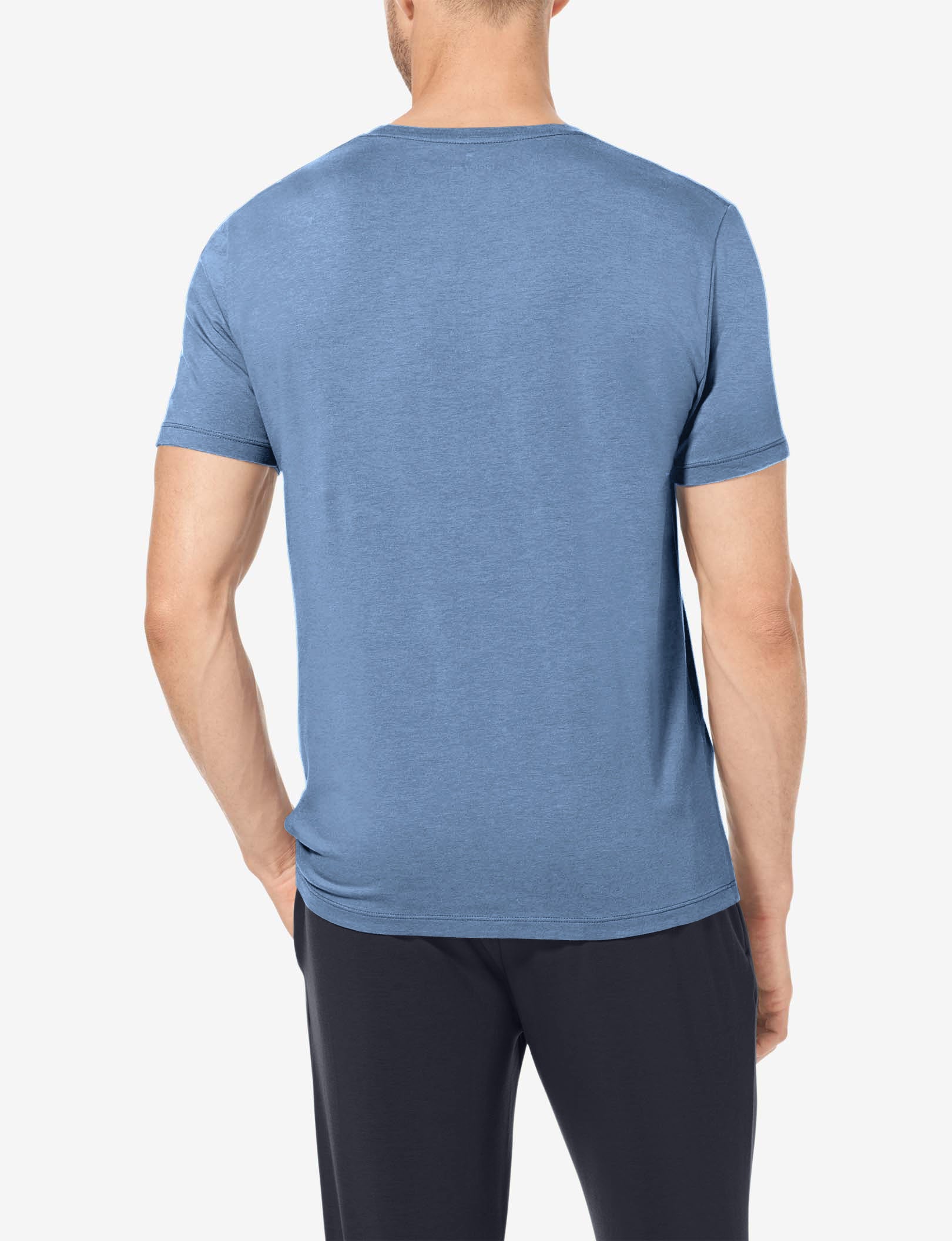 Second Skin Crew Neck Tee - Ultra Soft Stretch Cotton T-Shirt for Men & Women | Perfect for Layering, Casual Wear & Everyday Comfort