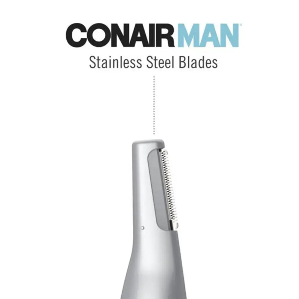 CONAIR MT2XSDMC Max Trim All-in-1 Personal Trimmer for Men - Cordless Hair Clipper, Beard Trimmer & Body Groomer - Perfect for Home, Travel & Gym Use