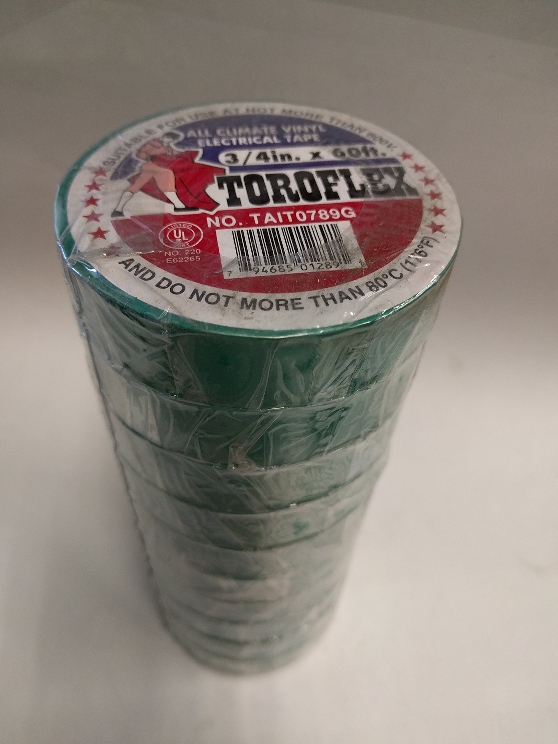 Premium Vinyl Electrical Tape - Waterproof, Insulating, High Adhesion for Electrical Repairs & DIY Projects - Ideal for Home, Automotive, and Industrial Use
