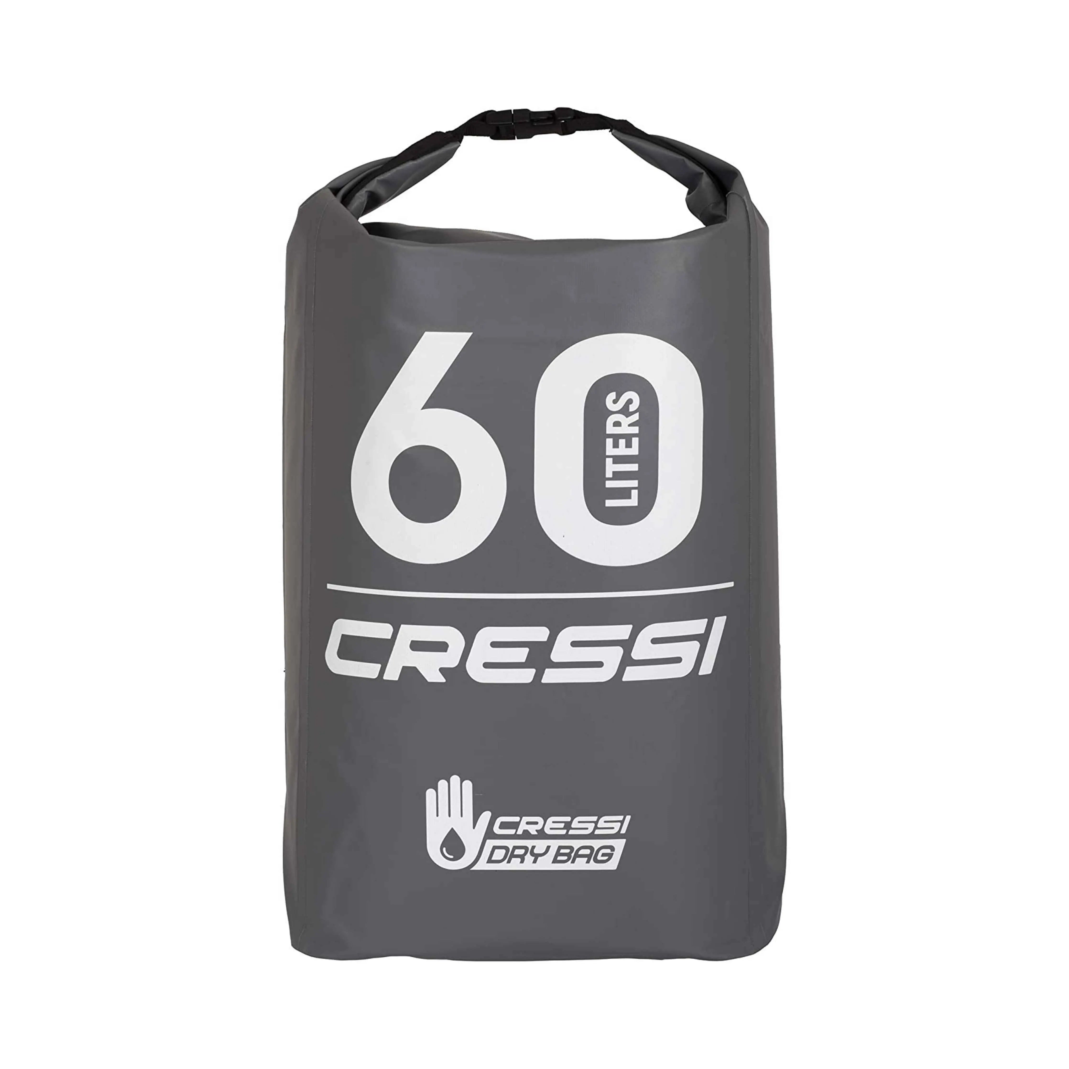 Waterproof Dry Backpack 60L - Unisex Cressi Dry Bag for Kayaking, Hiking & Outdoor Adventures | Lightweight & Durable Travel Gear