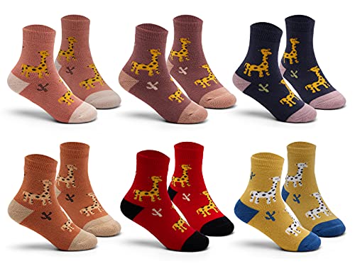 Giraffes Mix 6 Pairs
